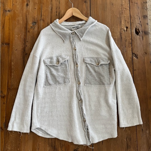 Bucket list button up jacket - Picture 2 of 7